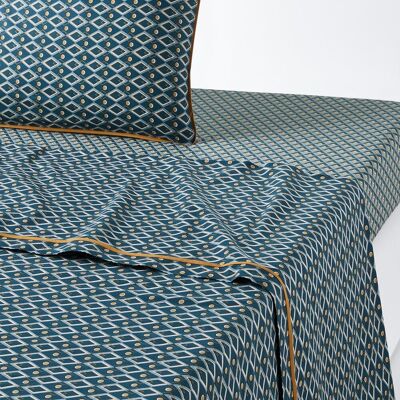 La Redoute Interieurs - Pallazzo - Blue - bed sheet La Redoute Interieurs - Pallazzo - Blue - bed sheet