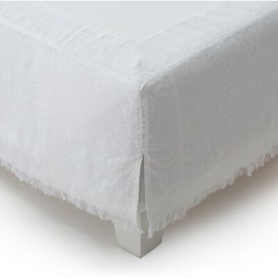 AM.PM - Amourya - Λευκό - Λινό - Bed skirt AM.PM - Amourya - Λευκό - Λινό - Bed skirt