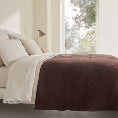Am.Pm Κάλυμμα Κρεβατιού Από Chenille Ύφασμα Καφε 230x250 Cm, Am.Pm Κάλυμμα Κρεβατιού Από Chenille Ύφασμα Καφε 230x250 Cm,