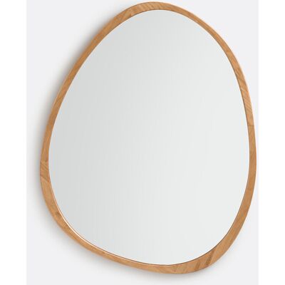 La Redoute Interieurs Καθρέφτης Σε Φυσικό Σχήμα 89 X 71 Εκ Μ71xπ89cm Μπεζ One Size La Redoute Interieurs Καθρέφτης Σε Φυσικό Σχήμα 89 X 71 Εκ Μ71xπ89cm Μπεζ One Size