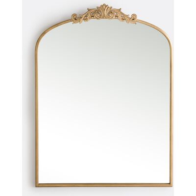 La Redoute Interieurs Καθρέφτης Μεταλλικός 90 X 120 Εκ. Μ120xπ90cm Κιτρινο One Size La Redoute Interieurs Καθρέφτης Μεταλλικός 90 X 120 Εκ. Μ120xπ90cm Κιτρινο One Size
