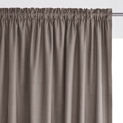 La Redoute Interieurs Βαμβακερή Κουρτίνα Με Τρέσα 180x135 Cm Μπεζ 180x135 Cm La Redoute Interieurs Βαμβακερή Κουρτίνα Με Τρέσα 180x135 Cm Μπεζ 180x135 Cm