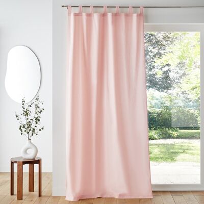 La Redoute Interieurs Βαμβακερή Κουρτίνα Με Θηλιές 180x135 Cm Ροζ 180x135 Cm La Redoute Interieurs Βαμβακερή Κουρτίνα Με Θηλιές 180x135 Cm Ροζ 180x135 Cm