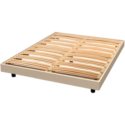 La Redoute Interieurs Τελάρο Με Τάβλες 90x190 Cm Μπεζ 90x190 Cm, 140x190 Cm La Redoute Interieurs Τελάρο Με Τάβλες 90x190 Cm Μπεζ 90x190 Cm, 140x190 Cm
