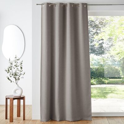 Redoute Interieurs Exurie Υφασμάτινη κουρτίνα συσκότισης - 180x140cm, Γκρι Redoute Interieurs Exurie Υφασμάτινη κουρτίνα συσκότισης - 180x140cm, Γκρι