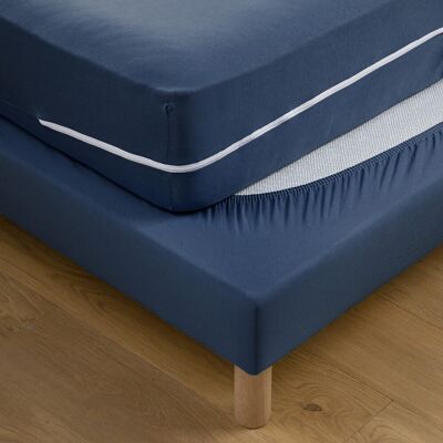 La Redoute Interieurs Προστατευτικό Στρώματος 80x190 Cm Μπλε 90x190 Cm, 160x200 Cm, 80x190 Cm, 140x190 Cm La Redoute Interieurs Προστατευτικό Στρώματος 80x190 Cm Μπλε 90x190 Cm, 160x200 Cm, 80x190 Cm, 140x190 Cm