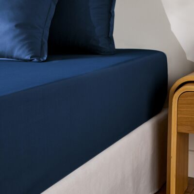 LA REDOUTE INTERIEURS Βαμβακερό περκαλ Στρώμα - Μπλε LA REDOUTE INTERIEURS Βαμβακερό περκαλ Στρώμα - Μπλε