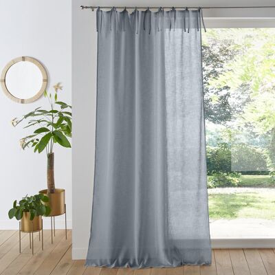 La Redoute Interieurs Κουρτίνα Με Φιογκάκια 350x140 Cm Μπλε 350x140 Cm La Redoute Interieurs Κουρτίνα Με Φιογκάκια 350x140 Cm Μπλε 350x140 Cm
