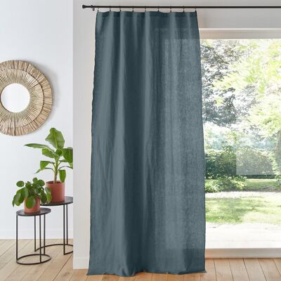 La Redoute Interieurs - Κουρτίνα σε Λινό Onega - Μπλε - 260x135 cm La Redoute Interieurs - Κουρτίνα σε Λινό Onega - Μπλε - 260x135 cm