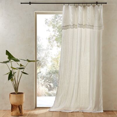 AM.PM - Plumaka - Λινό - Βισκόζη - Curtain AM.PM - Plumaka - Λινό - Βισκόζη - Curtain