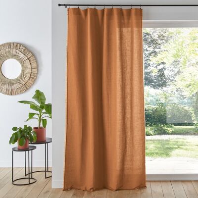 La Redoute Interieurs Ριντό Από Λινό Βαμβάκι 250x140 Cm Καφε 250x140 Cm La Redoute Interieurs Ριντό Από Λινό Βαμβάκι 250x140 Cm Καφε 250x140 Cm
