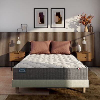 La Redoute Interieurs Σετ Στρώμα Latex 5 Ζωνών Και Βάση Κρεβατιού 90x190 Cm Μπεζ 90x190 Cm, 160x200 Cm, 140x190 Cm La Redoute Interieurs Σετ Στρώμα Latex 5 Ζωνών Και Βάση Κρεβατιού 90x190 Cm Μπεζ 90x190 Cm, 160x200 Cm, 140x190 Cm