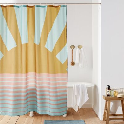 La Redoute Interieurs Εμπριμέ Κουρτίνα Μπάνιου 200x180 Cm Διαφορα Χρωματα 200x180 Cm La Redoute Interieurs Εμπριμέ Κουρτίνα Μπάνιου 200x180 Cm Διαφορα Χρωματα 200x180 Cm