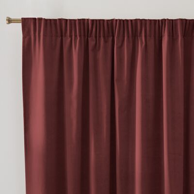 La Redoute Interieurs Κουρτίνα Από Βελούδο Με Σούρες 180x135 Cm Κοκκινο 260x135 Cm, 350x135 Cm, 220x135 Cm, 300x135 Cm, 180x135 Cm La Redoute Interieurs Κουρτίνα Από Βελούδο Με Σούρες 180x135 Cm Κοκκινο 260x135 Cm, 350x135 Cm, 220x135 Cm, 300x135 Cm, 180x135 Cm
