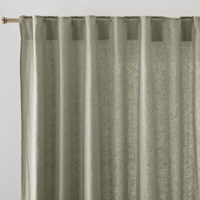La Redoute Interieurs Λινή Κουρτίνα Με Κρυφές Θηλιές 250x140 Cm Πρασινο 250x140 Cm, 300x140 Cm, 350x140 Cm La Redoute Interieurs Λινή Κουρτίνα Με Κρυφές Θηλιές 250x140 Cm Πρασινο 250x140 Cm, 300x140 Cm, 350x140 Cm