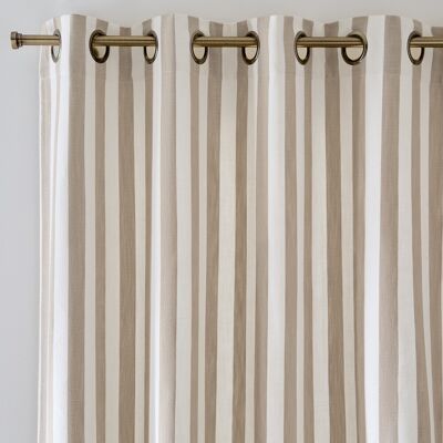 La Redoute Interieurs Βαμβακερό Ριντό Με Καψούλια 180x135 Cm Μπεζ 180x135 Cm, 260x135 Cm La Redoute Interieurs Βαμβακερό Ριντό Με Καψούλια 180x135 Cm Μπεζ 180x135 Cm, 260x135 Cm