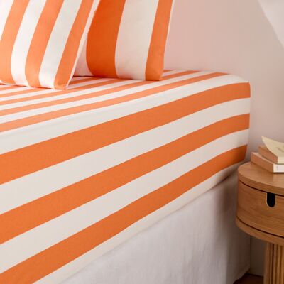 La Redoute Interieurs Σεντόνι Με Λάστιχο Από Βαμβάκι 90x190 Cm Πορτοκαλι 90x190 Cm, 160x200 Cm, 140x190 Cm, 180x200 Cm La Redoute Interieurs Σεντόνι Με Λάστιχο Από Βαμβάκι 90x190 Cm Πορτοκαλι 90x190 Cm, 160x200 Cm, 140x190 Cm, 180x200 Cm