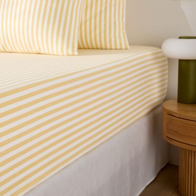 La Redoute Interieurs Σεντόνι Με Λάστιχο Από Βαμβάκι 90x190 Cm Κιτρινο 140x190 Cm, 160x200 Cm, 90x190 Cm, 180x200 Cm La Redoute Interieurs Σεντόνι Με Λάστιχο Από Βαμβάκι 90x190 Cm Κιτρινο 140x190 Cm, 160x200 Cm, 90x190 Cm, 180x200 Cm