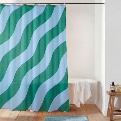 La Redoute Interieurs Κουρτίνα Μπάνιου Με Σχέδιο 200x180 Cm Πρασινο 200x180 Cm La Redoute Interieurs Κουρτίνα Μπάνιου Με Σχέδιο 200x180 Cm Πρασινο 200x180 Cm