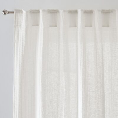 La Redoute Interieurs Κουρτίνα Από Βαμβακερή Και Λινή Γάζα 250x135 Cm Μπεζ 250x135 Cm, , 300x135 Cm La Redoute Interieurs Κουρτίνα Από Βαμβακερή Και Λινή Γάζα 250x135 Cm Μπεζ 250x135 Cm, , 300x135 Cm