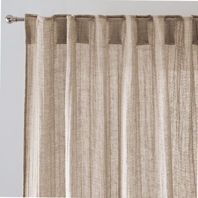 La Redoute Interieurs Κουρτίνα Από Βαμβακερή Και Λινή Γάζα 250x135 Cm Μπεζ 250x135 Cm, , 300x135 Cm La Redoute Interieurs Κουρτίνα Από Βαμβακερή Και Λινή Γάζα 250x135 Cm Μπεζ 250x135 Cm, , 300x135 Cm