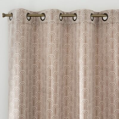 La Redoute Interieurs Ημιδιαφανής Κουρτίνα Με Κρίκους 140x250 Cm Μπεζ 140x250 Cm, 140x300 Cm, 140x350 Cm La Redoute Interieurs Ημιδιαφανής Κουρτίνα Με Κρίκους 140x250 Cm Μπεζ 140x250 Cm, 140x300 Cm, 140x350 Cm