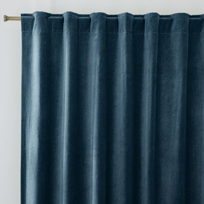 La Redoute Interieurs Κουρτίνα Συσκότισης Βελουτέ Με Κρυφές Θηλιές 135x220 Cm Μπλε 135x260 Cm, 135x350 Cm, 135x220 Cm, 135x300 Cm La Redoute Interieurs Κουρτίνα Συσκότισης Βελουτέ Με Κρυφές Θηλιές 135x220 Cm Μπλε 135x260 Cm, 135x350 Cm, 135x220 Cm, 135x300 Cm