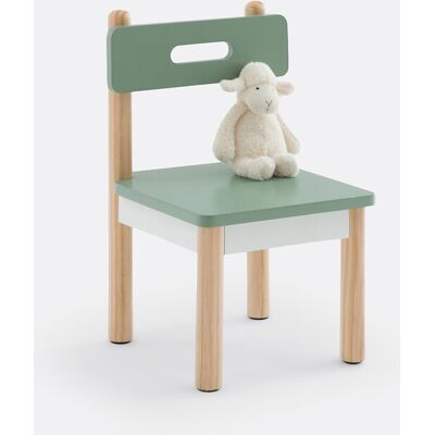 Ma Petite Ecole Montessori X La Redoute Interieurs Παιδική Καρέκλα Μ34xπ34xυ54cm Λευκο One Size Ma Petite Ecole Montessori X La Redoute Interieurs Παιδική Καρέκλα Μ34xπ34xυ54cm Λευκο One Size