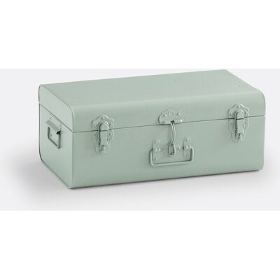 La Redoute Interieurs Μεταλλικό Μπαούλο Μ27xπ47xυ19cm Πρασινο One Size La Redoute Interieurs Μεταλλικό Μπαούλο Μ27xπ47xυ19cm Πρασινο One Size