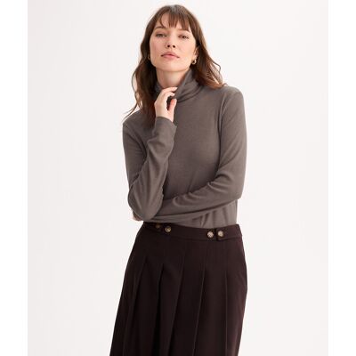 Anne Weyburn Μπλούζα Με Ζιβάγκο Από Μείγμα Lyocell Καφε Medium Anne Weyburn Μπλούζα Με Ζιβάγκο Από Μείγμα Lyocell Καφε Medium