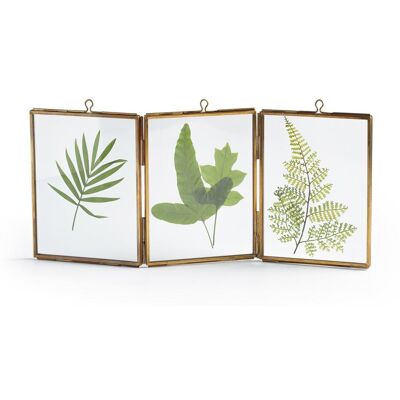 La Redoute Interieurs Τρίπτυχη Κορνίζα Uyova Μ39xπ3xυ17cm Κιτρινο One Size La Redoute Interieurs Τρίπτυχη Κορνίζα Uyova Μ39xπ3xυ17cm Κιτρινο One Size