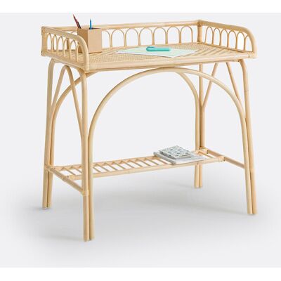 La Redoute Interieurs Παιδικό Κομοδίνο Από Ρατάν Μ50xπ80xυ82cm Μπεζ One Size La Redoute Interieurs Παιδικό Κομοδίνο Από Ρατάν Μ50xπ80xυ82cm Μπεζ One Size