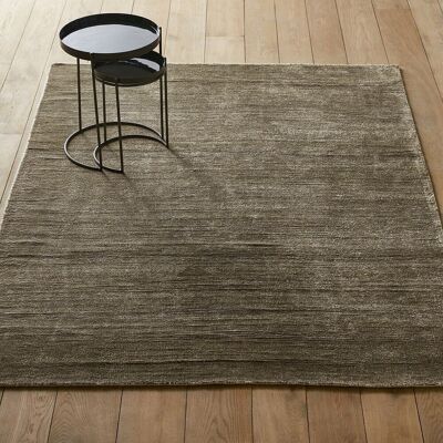Am.Pm Χαλί Από Tencel™ Με Μελανζέ Όψη 160x230 Cm Μ160xπ230xυ1cm Πρασινο 160x230 Cm Am.Pm Χαλί Από Tencel™ Με Μελανζέ Όψη 160x230 Cm Μ160xπ230xυ1cm Πρασινο 160x230 Cm