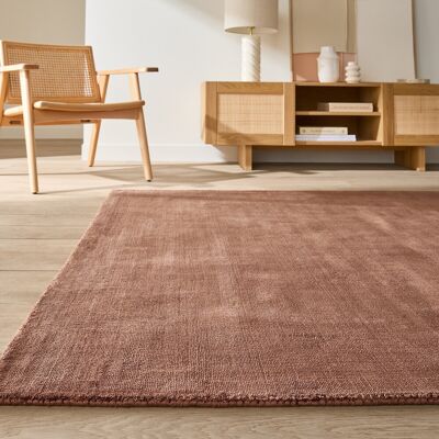 La Redoute Interieurs Χαλί Από 100% Tencel Με Παλαιωμένη Όψη 120x170 Cm Μ120xπ170cm Μωβ 120x170 Cm La Redoute Interieurs Χαλί Από 100% Tencel Με Παλαιωμένη Όψη 120x170 Cm Μ120xπ170cm Μωβ 120x170 Cm