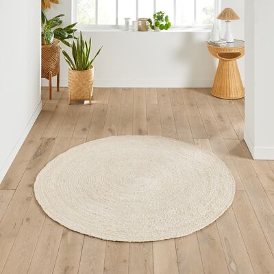 La Redoute Intérieurs - Aftas - Κύκλος - Λευκιωμένη τριζά - Rug La Redoute Intérieurs - Aftas - Κύκλος - Λευκιωμένη τριζά - Rug