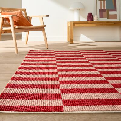 La Redoute Interieurs Ορθογώνιο Χαλί 120x170 Cm Μ120xπ170cm Κοκκινο 120x170 Cm, 160x230 Cm La Redoute Interieurs Ορθογώνιο Χαλί 120x170 Cm Μ120xπ170cm Κοκκινο 120x170 Cm, 160x230 Cm