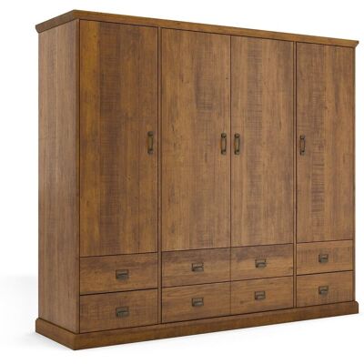 La Redoute Interieurs Ντουλάπα Lindley Μ57cm Καφε One Size La Redoute Interieurs Ντουλάπα Lindley Μ57cm Καφε One Size