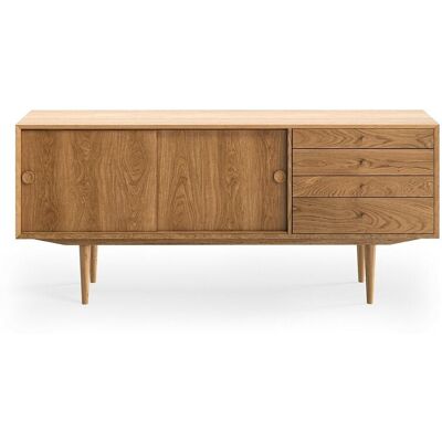 La Redoute Interieurs Μπουφές Με 2 Πόρτες Και 4 Συρτάρια Quilda Μ45xπ175xυ76cm Κιτρινο One Size La Redoute Interieurs Μπουφές Με 2 Πόρτες Και 4 Συρτάρια Quilda Μ45xπ175xυ76cm Κιτρινο One Size