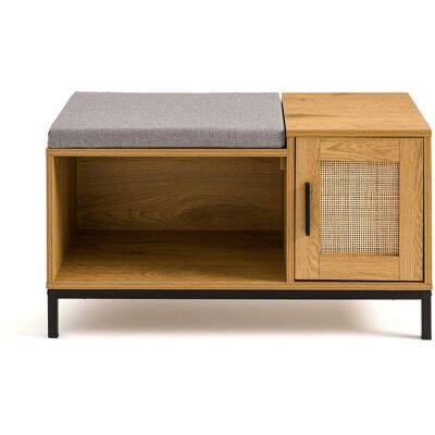 So'Home Πάγκος Αποθήκευσης Μ37xπ80xυ43cm Μπεζ One Size So'Home Πάγκος Αποθήκευσης Μ37xπ80xυ43cm Μπεζ One Size