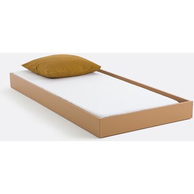 La Redoute Interieurs Adil Vintage Μονό Κρεβάτι Π186xυ16cm Καφε One Size La Redoute Interieurs Adil Vintage Μονό Κρεβάτι Π186xυ16cm Καφε One Size