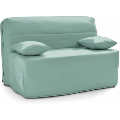 SO'HOME - BZ 9 cm - Γκρι-Τιρκίζ - 90x190 cm - Καναπές-κρεβάτι SO'HOME - BZ 9 cm - Γκρι-Τιρκίζ - 90x190 cm - Καναπές-κρεβάτι