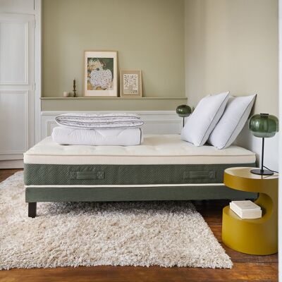 La Redoute Interieurs Σετ Υβριδικό Στρώμα + Βάση Κρεβατιού 90x190 Cm Μπεζ 90x200 Cm, 140x200 Cm, 140x190 Cm, 120x190 Cm, 160x200 Cm, 180x200 Cm, 90x190 Cm La Redoute Interieurs Σετ Υβριδικό Στρώμα + Βάση Κρεβατιού 90x190 Cm Μπεζ 90x200 Cm, 140x200 Cm, 140x190 Cm, 120x190 Cm, 160x200 Cm, 180x200 Cm, 90x190 Cm