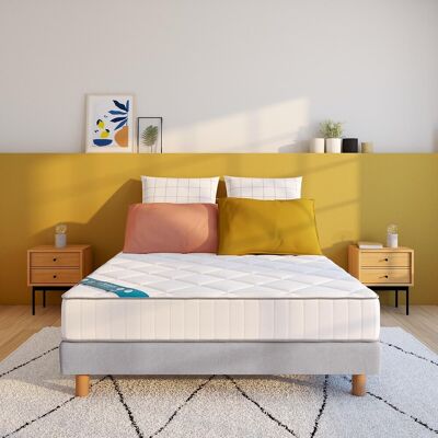 La Redoute Interieurs Σετ Πολύ Σκληρό Στρώμα Latex 21 Εκ. Με 7 Ζώνες Και Υφασμάτινο Κρεβάτι Με Τάβλες 70x190 Cm Γκρι 90x190 Cm, 180x200 Cm, 160x200 Cm, 120x190 Cm, 140x190 Cm, 140x200 Cm, 90x200 Cm, 80x190 Cm, 80x200 Cm, 2x80x200cm, 2x90x200cm, 70x190 Cm La Redoute Interieurs Σετ Πολύ Σκληρό Στρώμα Latex 21 Εκ. Με 7 Ζώνες Και Υφασμάτινο Κρεβάτι Με Τάβλες 70x190 Cm Γκρι 90x190 Cm, 180x200 Cm, 160x200 Cm, 120x190 Cm, 140x190 Cm, 140x200 Cm, 90x200 Cm, 80x190 Cm, 80x200 Cm, 2x80x200cm, 2x90x200cm, 70x190 Cm