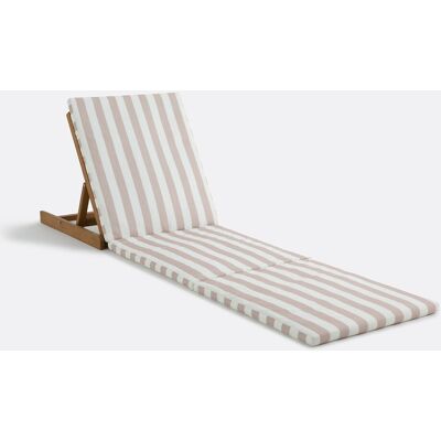 La Redoute Interieurs Πλάτη Παραλίας + Στρώμα Kimao Μ63cm Μπεζ One Size La Redoute Interieurs Πλάτη Παραλίας + Στρώμα Kimao Μ63cm Μπεζ One Size