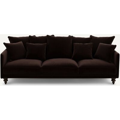 Am.Pm Καναπές Από Βελούδο Μ105xπ198xυ93cm Καφε 4 Θέσεις, 3 Θέσεις, 5 Θέσεις Am.Pm Καναπές Από Βελούδο Μ105xπ198xυ93cm Καφε 4 Θέσεις, 3 Θέσεις, 5 Θέσεις