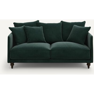 Am.Pm Καναπές Από Βελούδο Μ105xπ178xυ93cm Πρασινο 3 Θέσεις Am.Pm Καναπές Από Βελούδο Μ105xπ178xυ93cm Πρασινο 3 Θέσεις