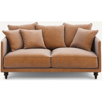 Am.Pm Καναπές Από Βελούδο Μ105xπ178xυ93cm Μπεζ 3 Θέσεις Am.Pm Καναπές Από Βελούδο Μ105xπ178xυ93cm Μπεζ 3 Θέσεις