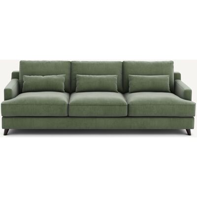 Am.Pm Καναπές Από Βελούδο Μ100xπ197xυ83cm Πρασινο 4 Θέσεις, 3 Θέσεις Am.Pm Καναπές Από Βελούδο Μ100xπ197xυ83cm Πρασινο 4 Θέσεις, 3 Θέσεις