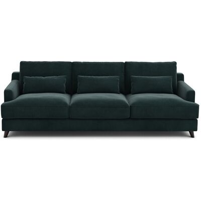 Am.Pm Καναπές Από Βελούδο Μ100xπ197xυ83cm Πρασινο 3 Θέσεις, 4 Θέσεις Am.Pm Καναπές Από Βελούδο Μ100xπ197xυ83cm Πρασινο 3 Θέσεις, 4 Θέσεις