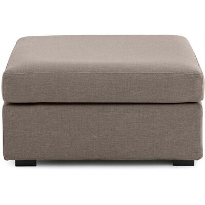So'Home Ταμπουρέ Με Μελανζέ Όψη Και Μους Bultex Μ78xπ68xυ43cm Καφε 1 Θέση So'Home Ταμπουρέ Με Μελανζέ Όψη Και Μους Bultex Μ78xπ68xυ43cm Καφε 1 Θέση